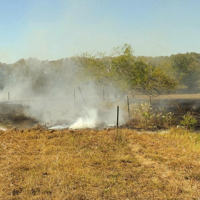 Welding Ignites Fire Near Hostyn