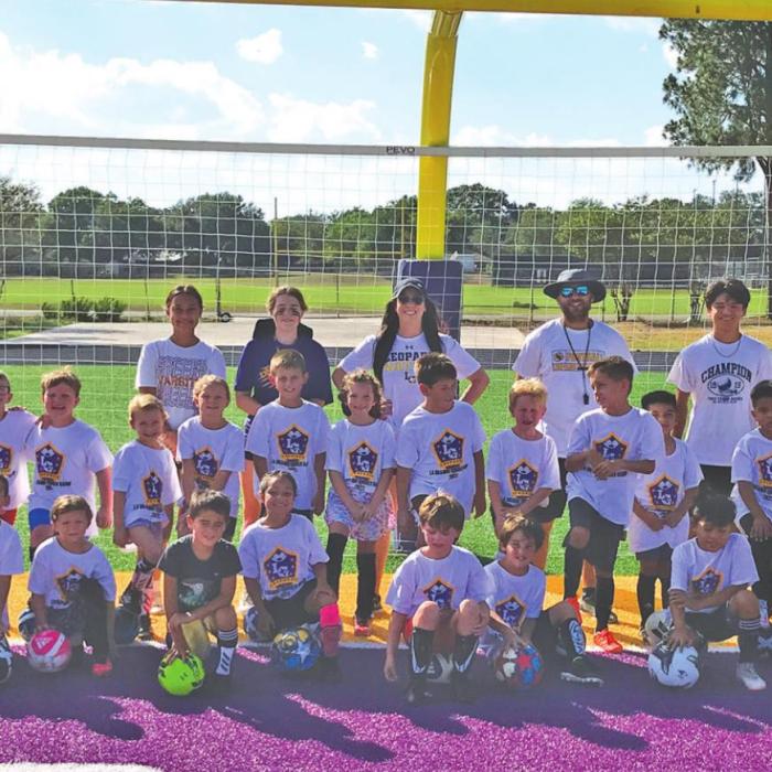 77 Kids Participate in Leopards Summer Soccer Camp
