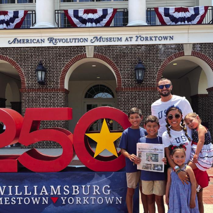 Record Visits Important Early U.S. Historic Sites