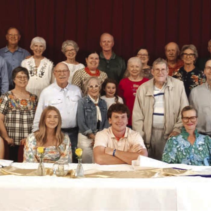 Presbyterian church family.
