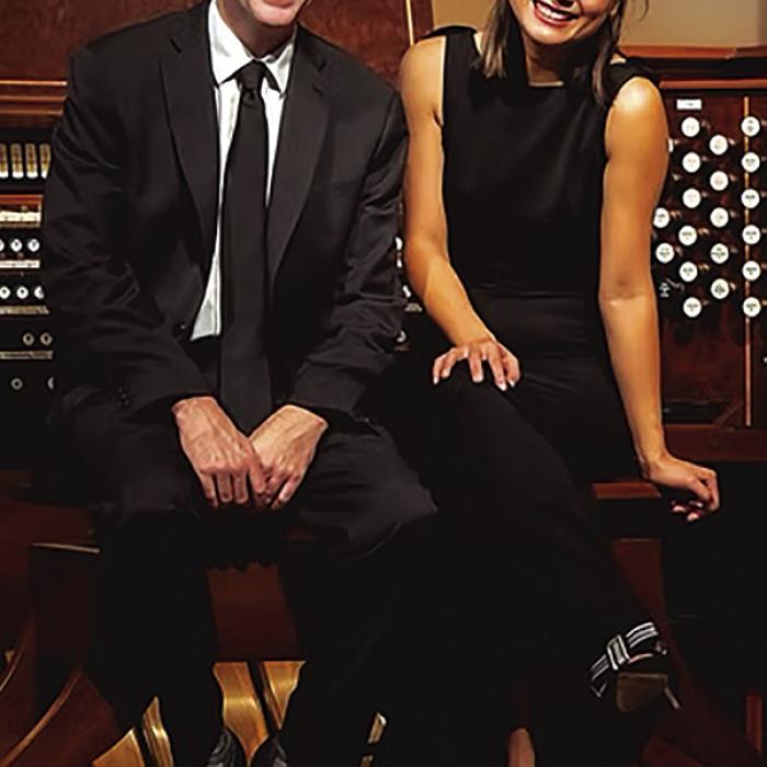Dazzling orchestral sounds featuring Gershwin’s beloved Rhapsody in Blue and more by virtuosic duo Yuri McCoy (organ) and Yvonne Chen (piano), Saturday October 3, 3 pm, First Presbyterian Church, La Grange.