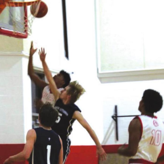 Warda’s Faith Lutheran High School Plays First Basketball Game