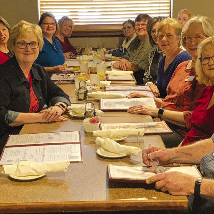 Fayette County Retired Teachers’ Association visited Robert’s Steakhouse in Flatonia on Feb.13.