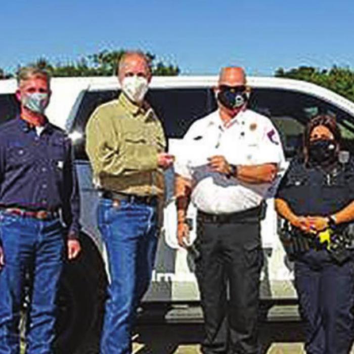 Penn Oil Donates to Blue Santa Program