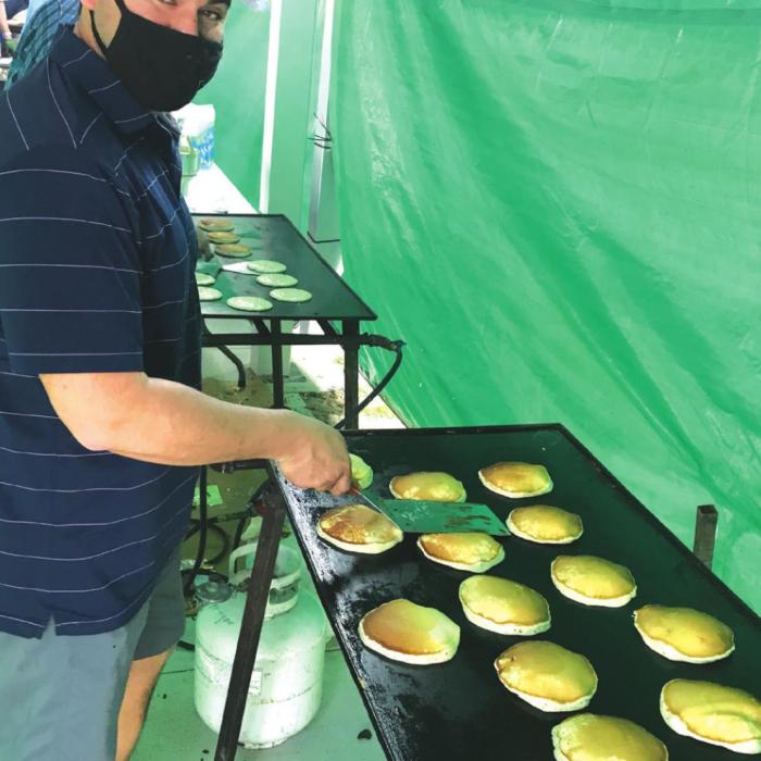 Folks Flip for Another Rotary Pancake Supper
