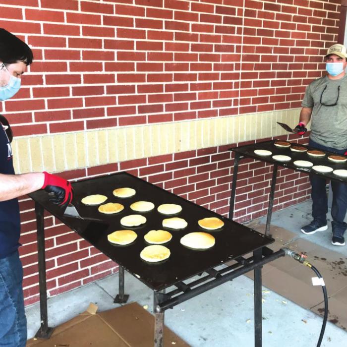 Folks Flip for Another Rotary Pancake Supper