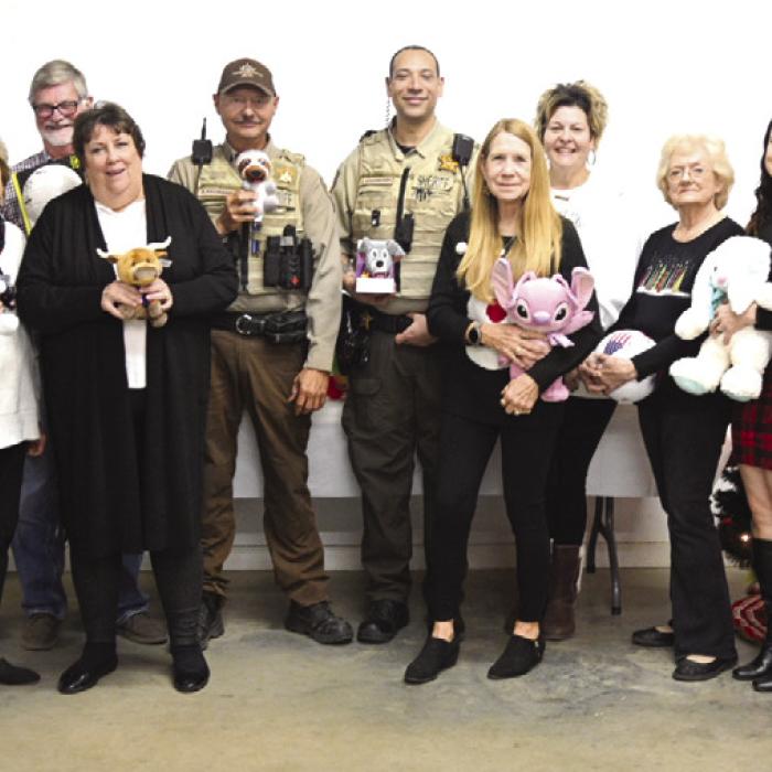 Fair Association Collects Toys for Deputy Santa