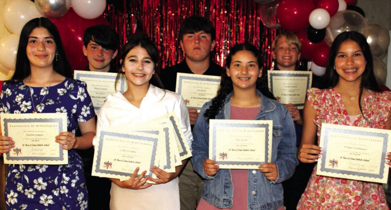 St. Rose of Lima Catholic School End of Year Awards