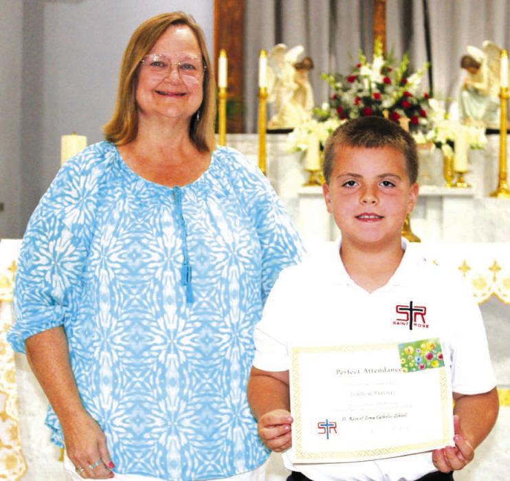 St. Rose of Lima Catholic School End of Year Awards