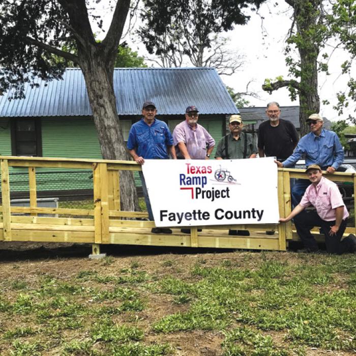 Texas Ramp Builds in Schulenburg