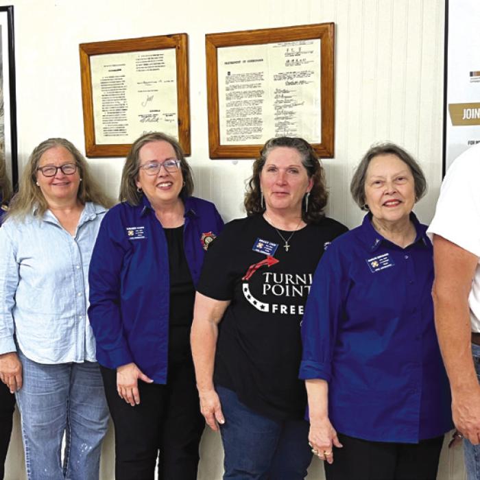 New VFW Auxiliary Post No. 5254 Officers Installed