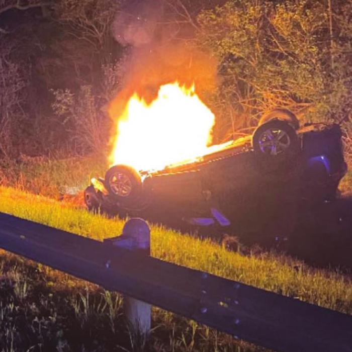 Officials Work Pair of Car Fires Saturday