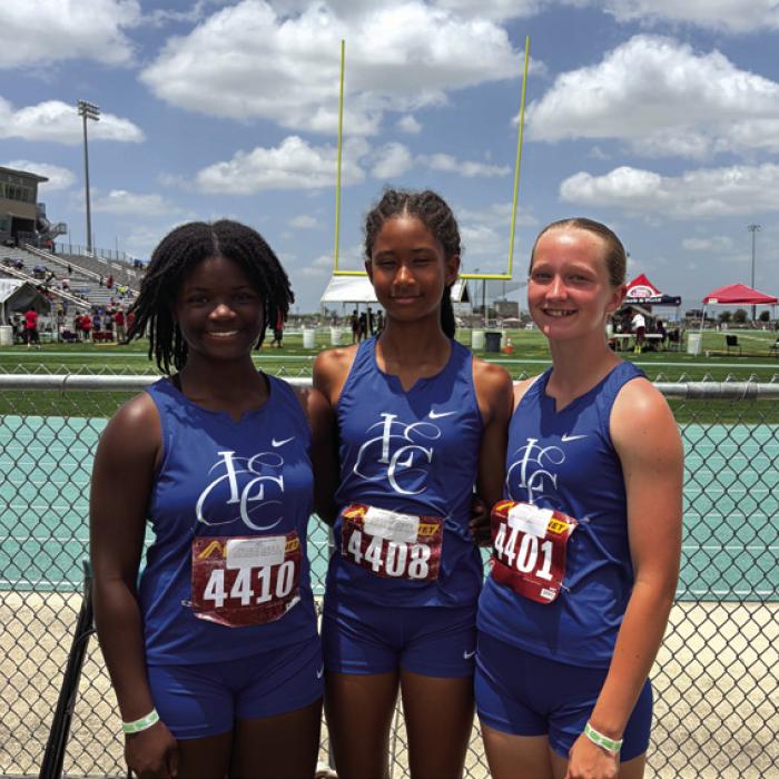 Left to Right- Janiya Williams, Brooklyn Pool, Allison Hutchins