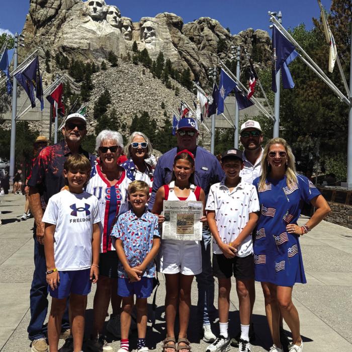 The Record at Mount Rushmore on July 4
