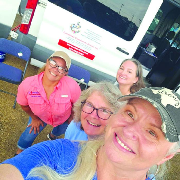 Combined Community Action Assists Fellow Agency in Kerr County Flood Relief Efforts