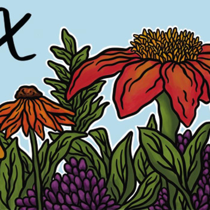 This is a rendering of what the finished mural will look like.