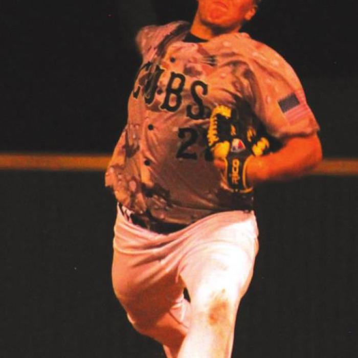 Senior Alex Pieper pitched well in relief for the Cubs.