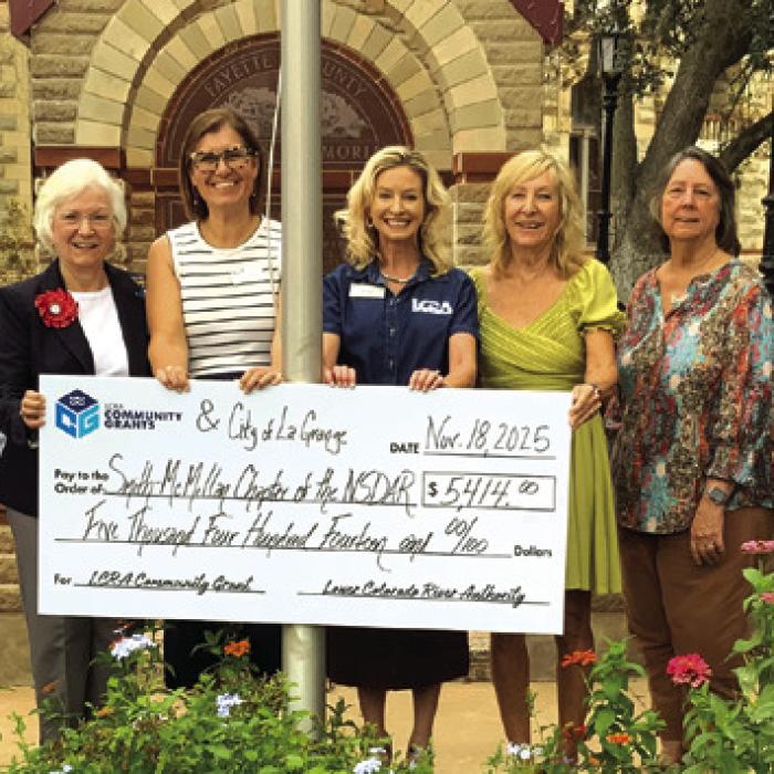 LCRA, City, DAR Join Forces For Plaque Honoring Local Revolutionary War Soldier