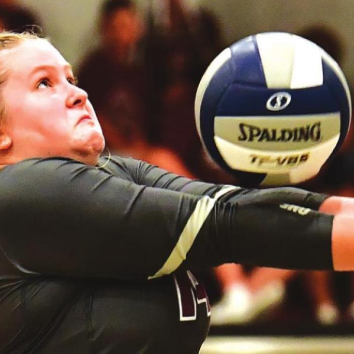 Fayetteville’s Mattie Konvicka had 39 assists in Tuesday’s win over Flatonia. Photo by Stephanie Steinhauser