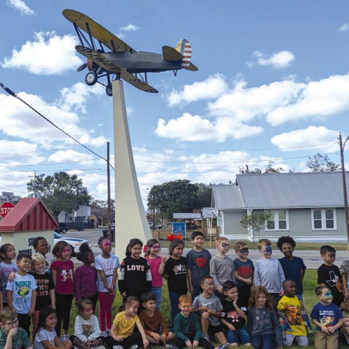 Schulenburg Kindergarteners Take Flight on Their Very First Field Trip