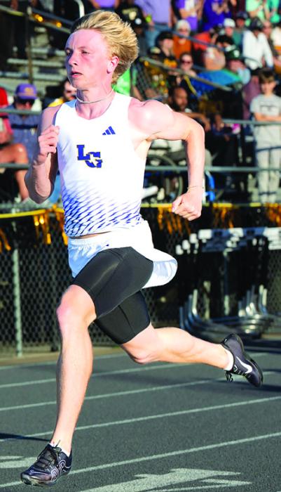 LHS Shines at District Track Meet