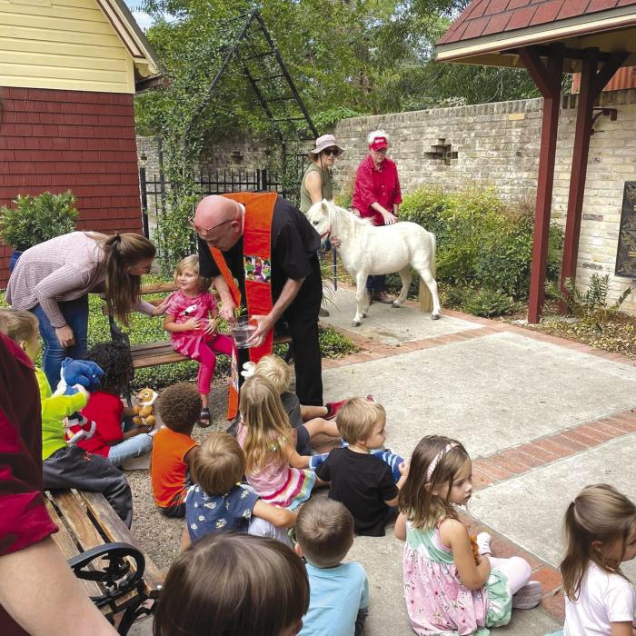 Blessing of Pets Held at St. James Episcopal
