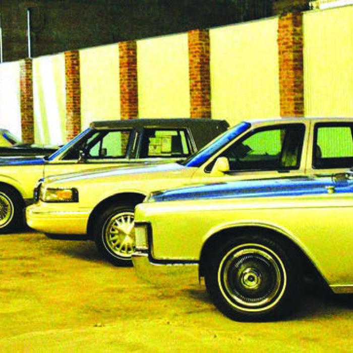Some of the cars on display during last year’s convention. Photo by Thomas Wizda