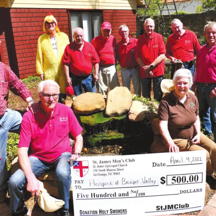 Holy Smokers Cook for Hospice Brazos Valley