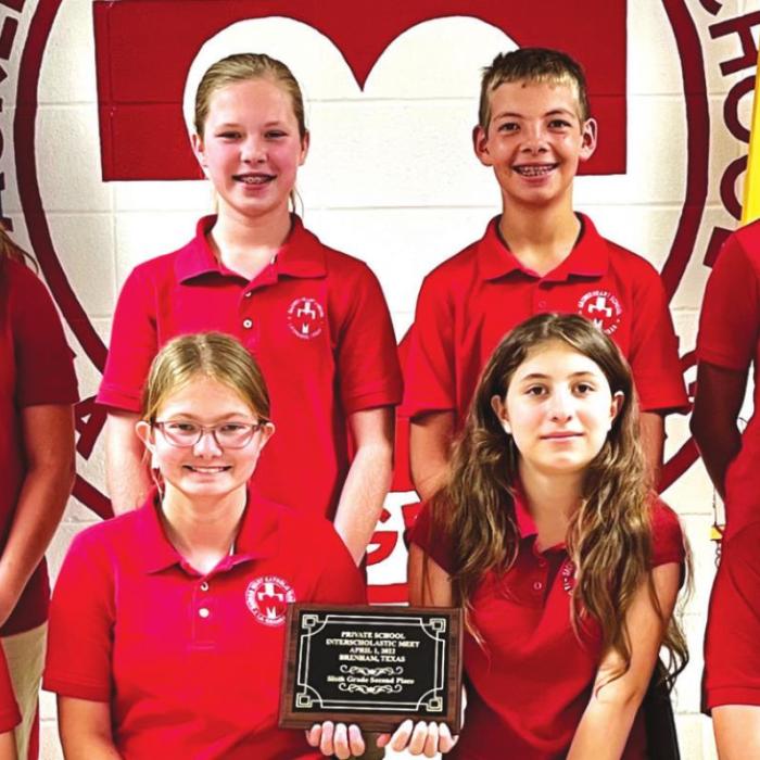 Sacred Heart UIL Academic Meet Results