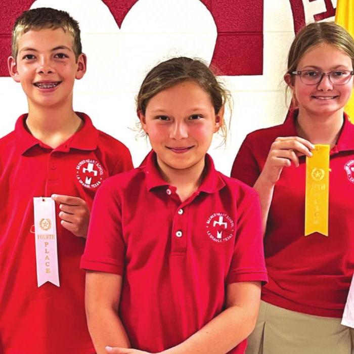 Sacred Heart UIL Academic Meet Results
