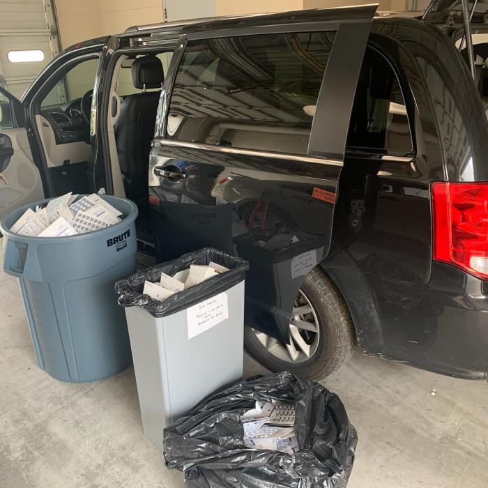 The Sheriff's Office provided this image of the vehicle involved in the pursuit that ended in Ellinger early Monday morning, June1.