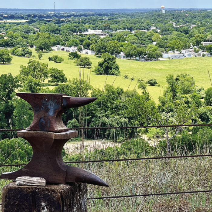 The Bluff Schuetzenverein had a unique way of celebrating July 4th back in the late 1800s. In lieu of fireworks, anvils were shot in the air on top of the Bluff, creating a thunderous noise for all in La Grange to hear.