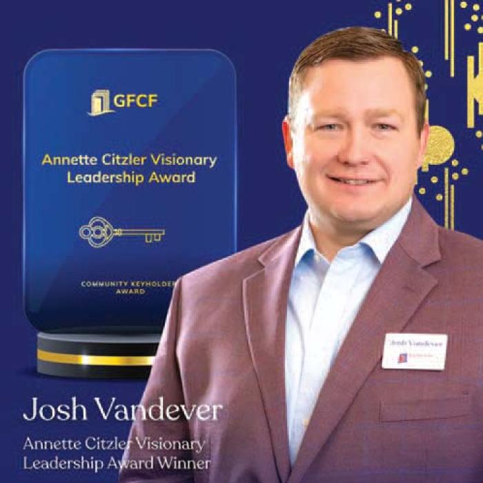 Vandever Wins Annette Citzler Visionary Leadership Award