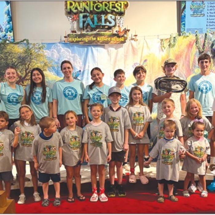 Martin Luther Lutheran’s Rainforest Falls VBS Inspires Young Learners