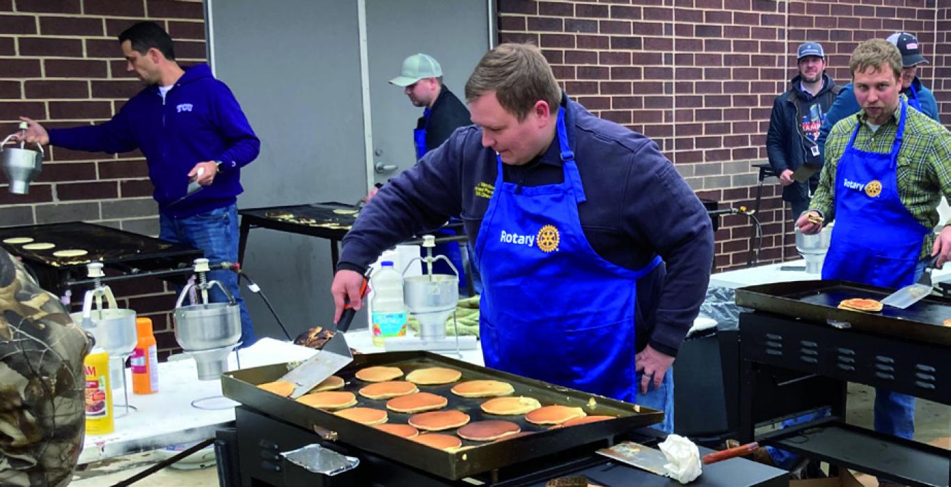 Rotary Puts Pancakes On the Griddle Feb. 1 in La Grange