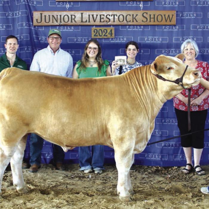 Fayette County Junior Livestock Show Grand Champions