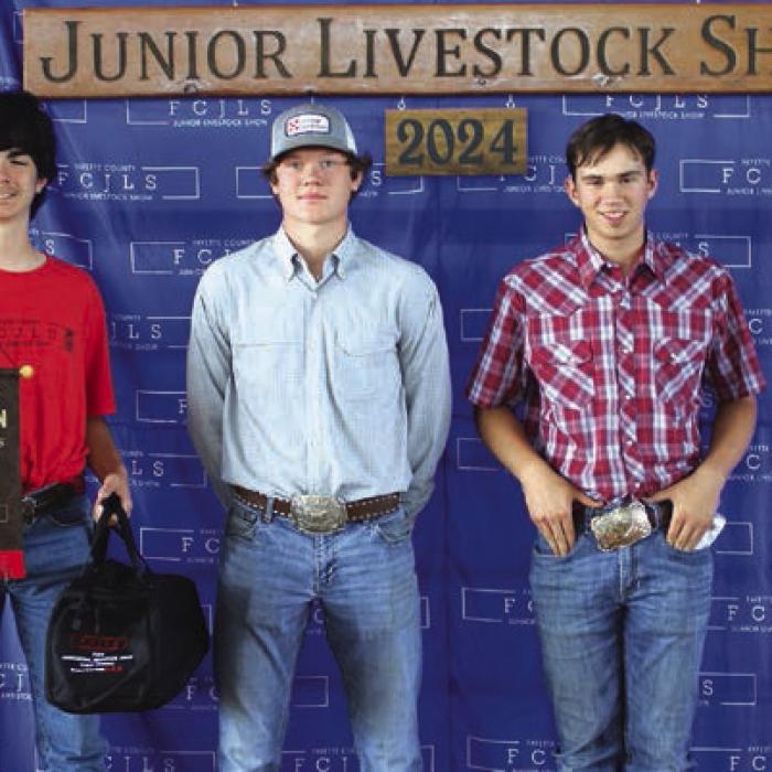 Fayette County Junior Livestock Show Grand Champions