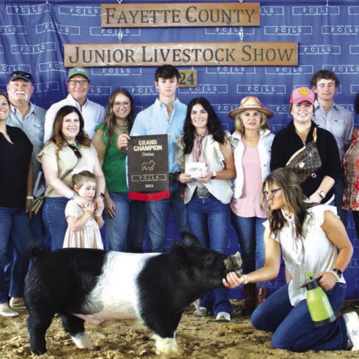 Fayette County Junior Livestock Show Grand Champions