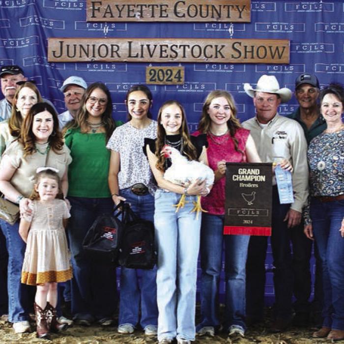 Fayette County Junior Livestock Show Grand Champions