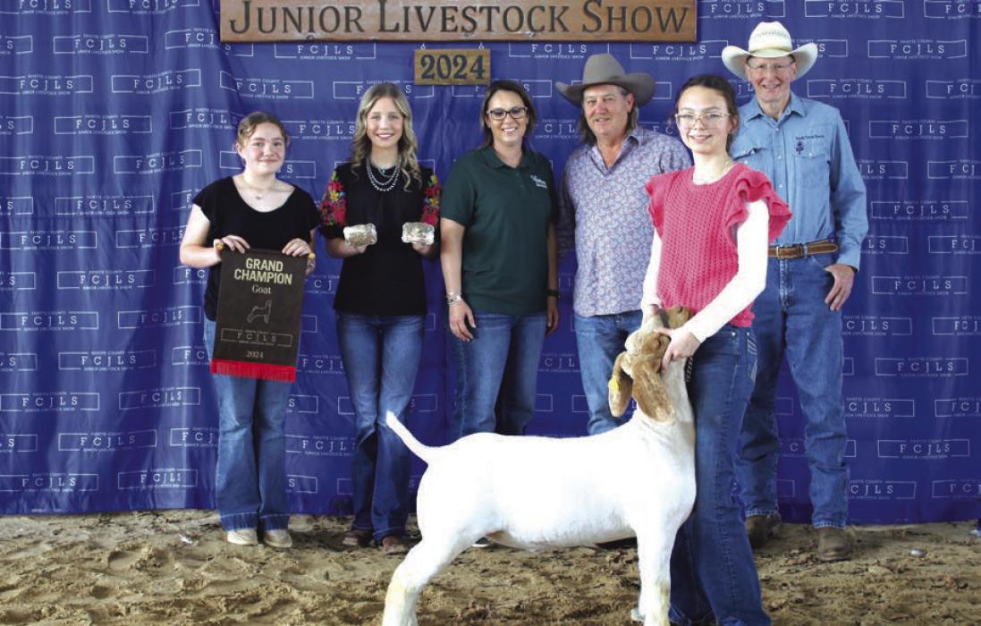 Fayette County Junior Livestock Show Grand Champions