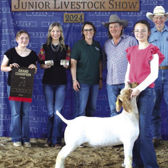 Fayette County Junior Livestock Show Grand Champions