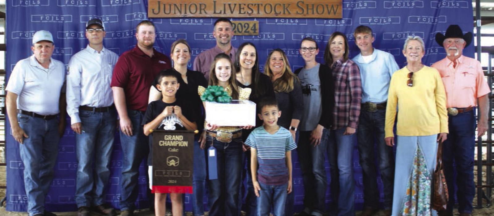 Fayette County Junior Livestock Show Grand Champions