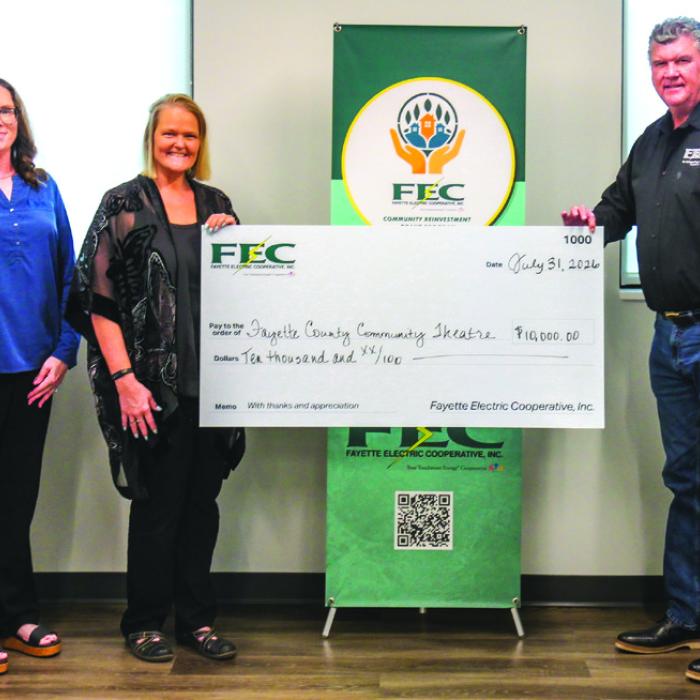 ayette EC Grant Supports Permanent Home for Fayette County Community Theatre