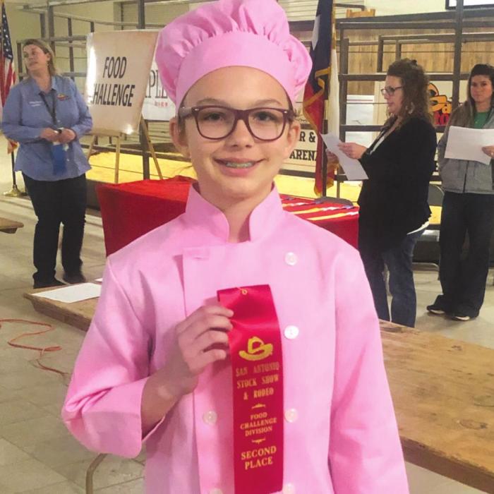 Tori Newton Named Overall Grand Champion at Junior Food Challenge