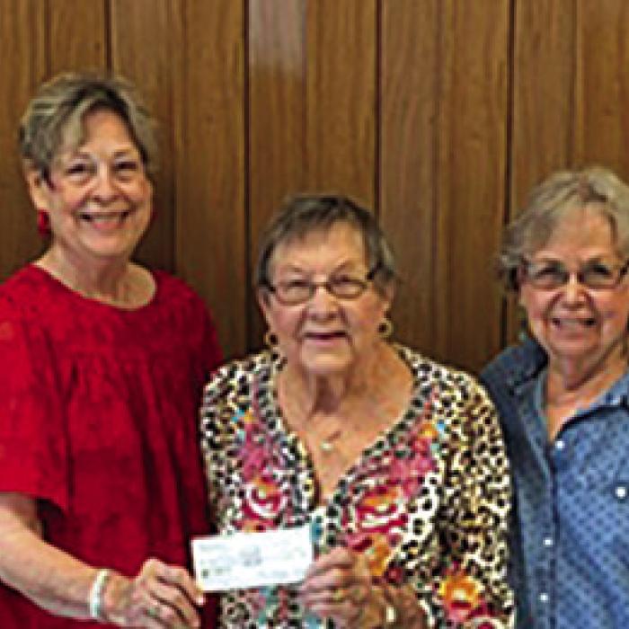 St. Anne’s Society Donates to Fayetteville Senior Citizens