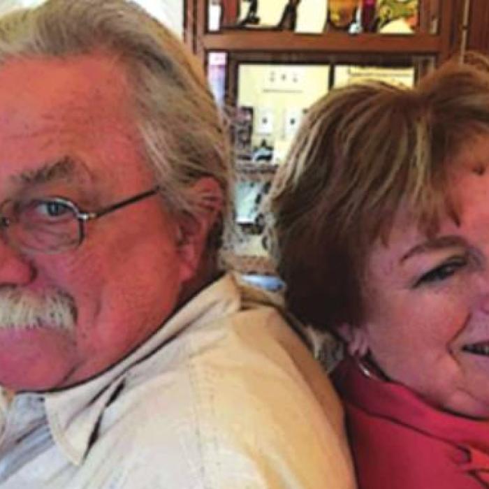 Ken Muenzenmayer and Karen Vernon of Round Top.