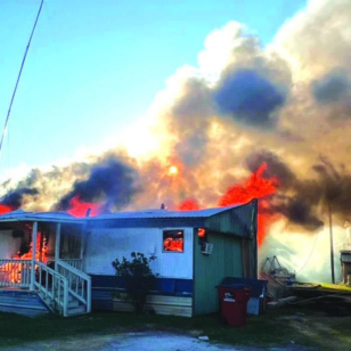 Two families in West Point lost nearly all of their belongings and their homes in a fire Friday afternoon, Nov. 15.