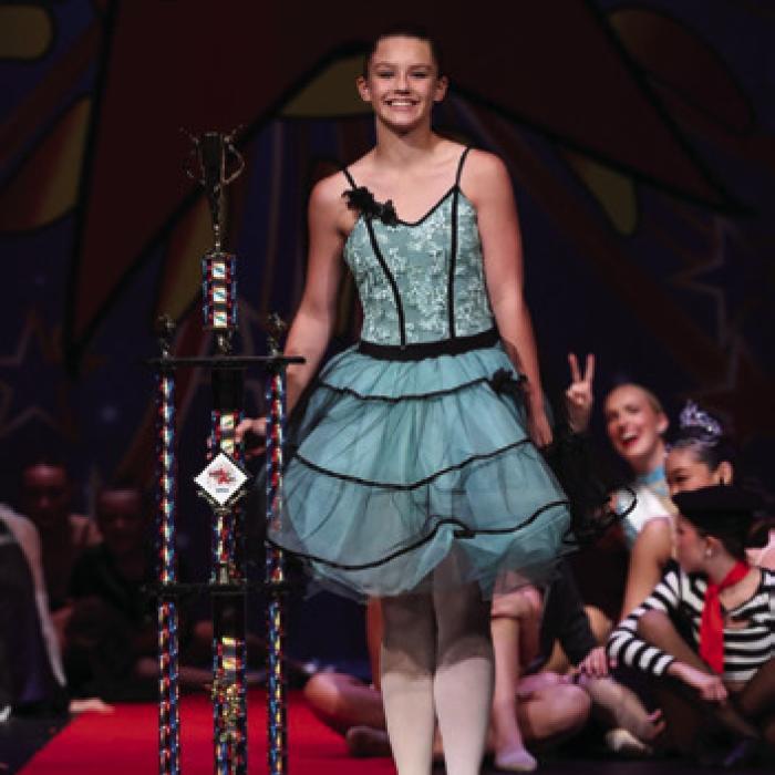The local soloists from On Pointe Studio in Schulenburg who competed June 22-28 in Dallas/Fort Worth brought back a lot of hardware.