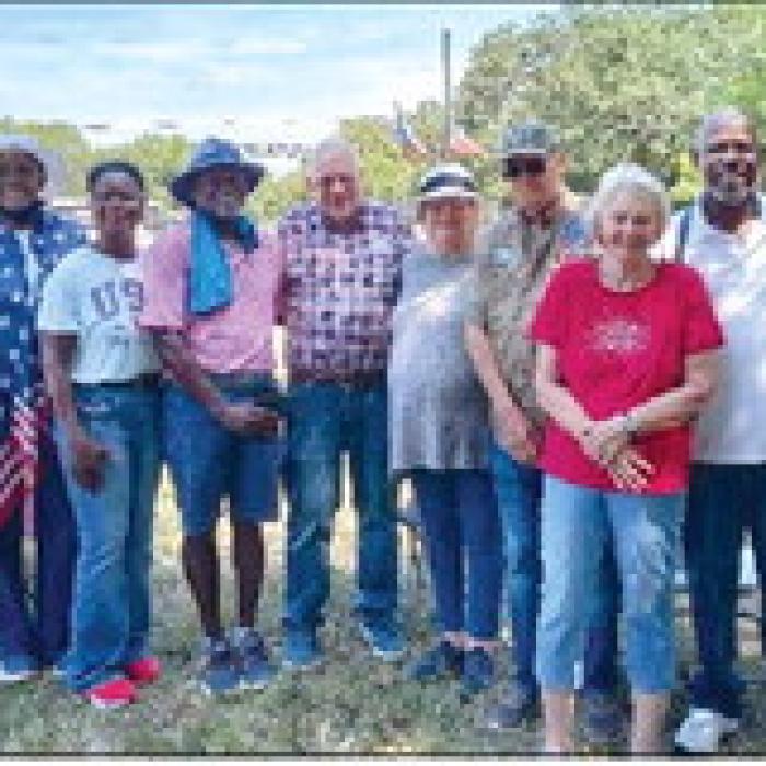 Alleyton Cemetery Flag Dedication Held