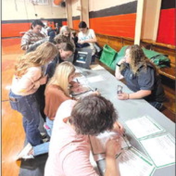 Schulenburg High School Seniors  Participate in a Real World Simulation